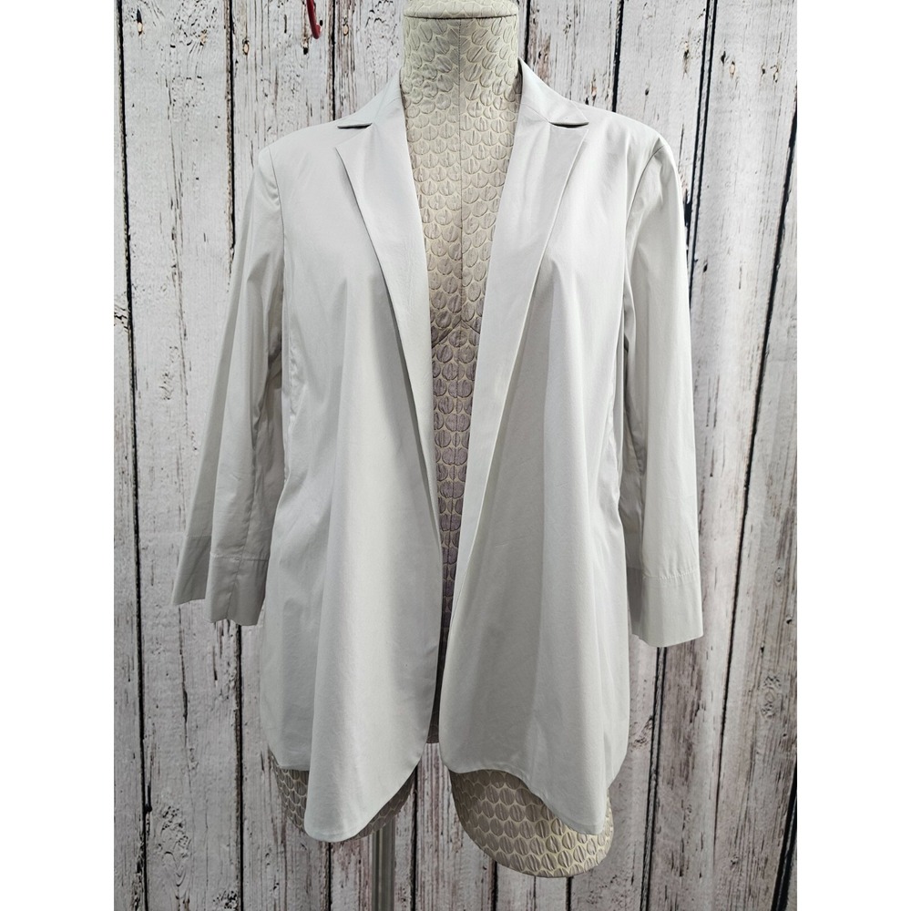 Peter O' Mahler 6 Khaki Beige Lightweight Blazer Jacket Suit Coat Linen EUC